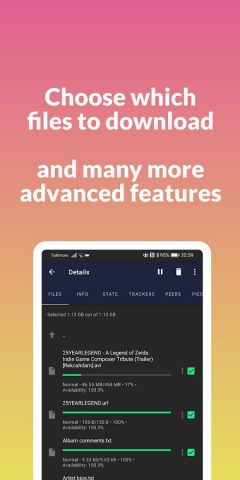 BitLord — Torrent downloader для Android — скриншот 5