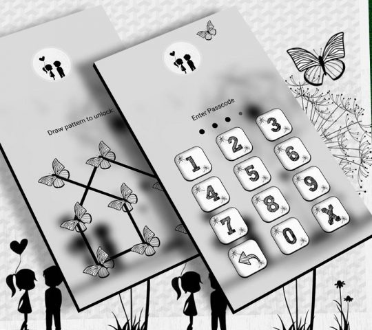 Black And White Launcher Theme для Android — скриншот 5