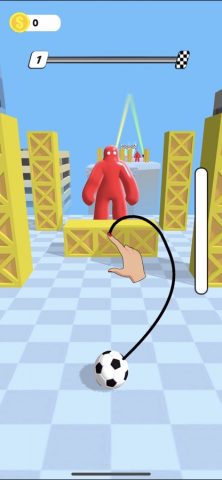 Blob Attack для iOS — скриншот 1