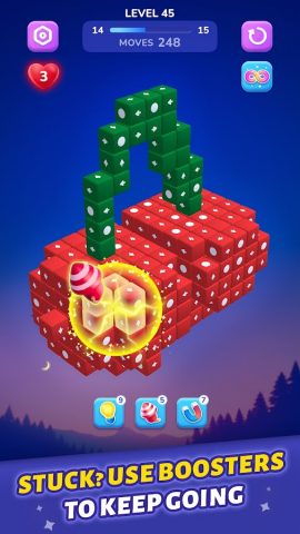 Block Away — Tap Out Puzzle для Android — скриншот 3