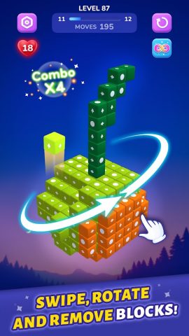 Block Away — Tap Out Puzzle для Android — скриншот 5