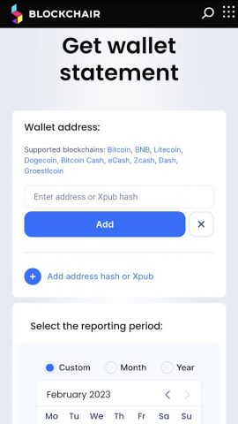 Blockchair: Block Explorer для Android — скриншот 1
