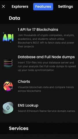 Blockchair: Block Explorer для Android — скриншот 5