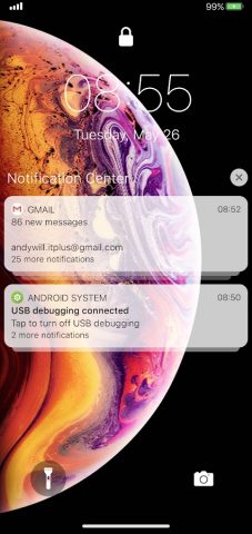 Блокировка экрана iOS 26 — скриншот 5