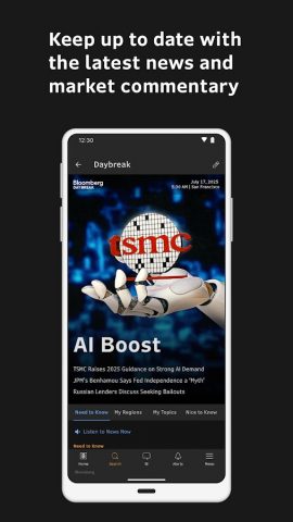 Bloomberg Professional для Android — скриншот 3