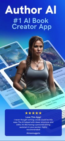 Author AI: Book Creator, Maker для iOS — скриншот 1