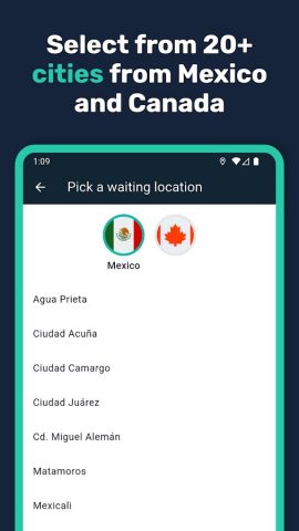 Bordify — Border Wait Times для Android — скриншот 3