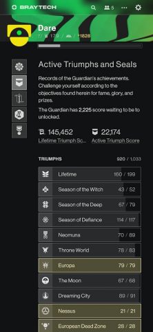 Braytech для Android — скриншот 1