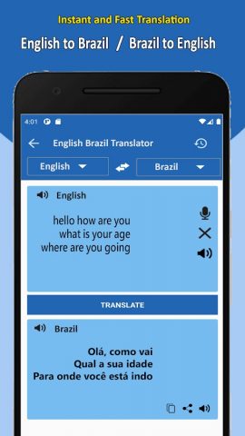 Brazil English Translation для Android — скриншот 2