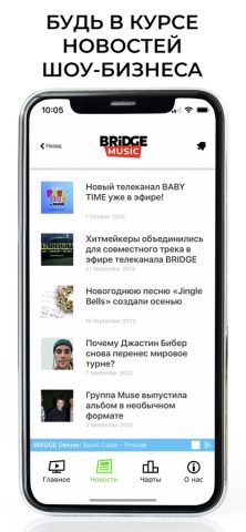 Bridge Music для iOS — скриншот 5