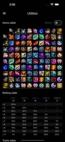 Builds for TFT — LoLChess для iOS — скриншот 3