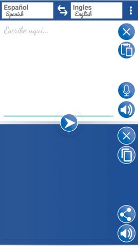Быстрый переводчик языка для Android — скриншот 1