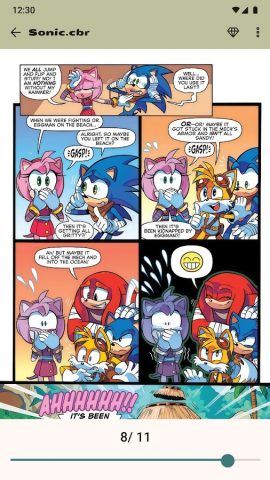 Читалка комиксов (cbz/cbr) для Android — скриншот 4