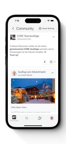 CORE app для iOS — скриншот 3