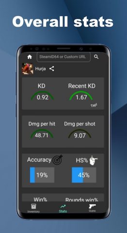CS2 Stats — Stats for CS2 для Android — скриншот 1