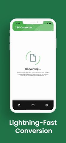 CSV Конвертер: CSV в PDF для iOS — скриншот 4