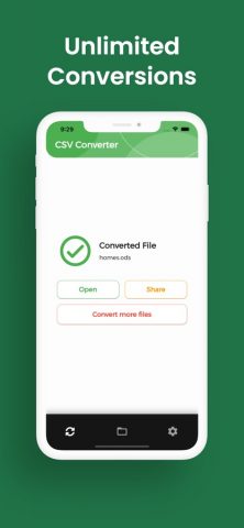 CSV Конвертер: CSV в PDF для iOS — скриншот 5