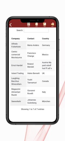 CSV file Create Edit & Viewer для iOS — скриншот 3