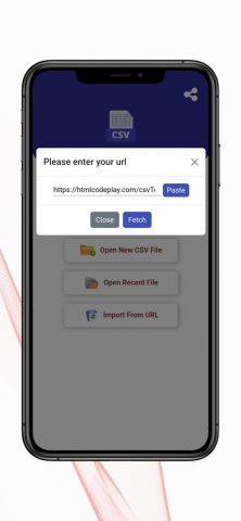 CSV file Create Edit & Viewer для iOS — скриншот 4
