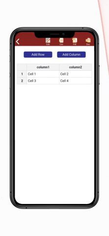 CSV file Create Edit & Viewer для iOS — скриншот 5