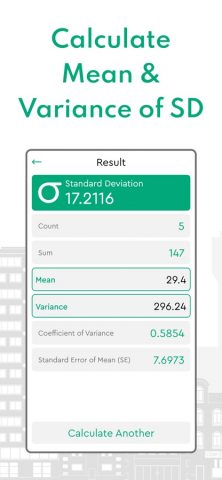 Calculate Standard Deviation для iOS — скриншот 3