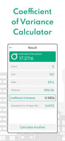 Calculate Standard Deviation для iOS — скриншот 4
