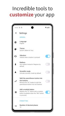 Calcus для Android — скриншот 5