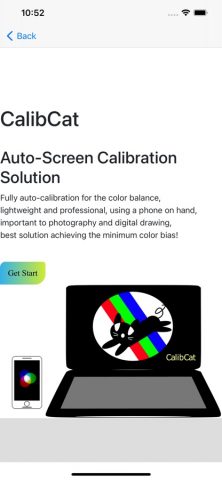 CalibCat: Calibrate Screen для iOS — скриншот 1