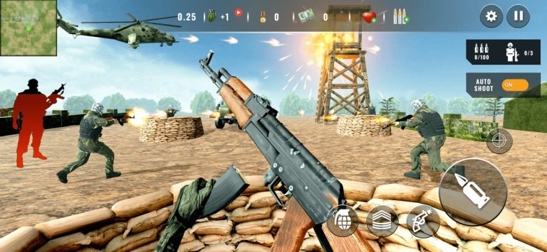 Call Of War: Sniper Games для iOS — скриншот 2