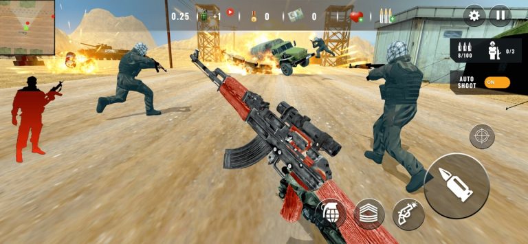 Call Of War: Sniper Games для iOS — скриншот 4