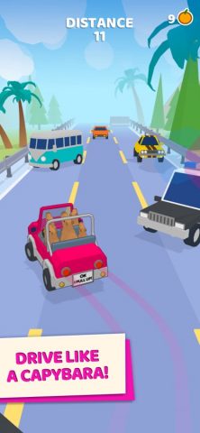 Capybara Rush для iOS — скриншот 3
