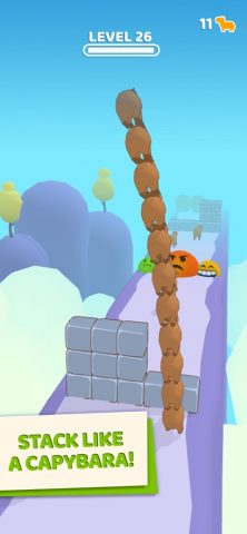 Capybara Rush для iOS — скриншот 4