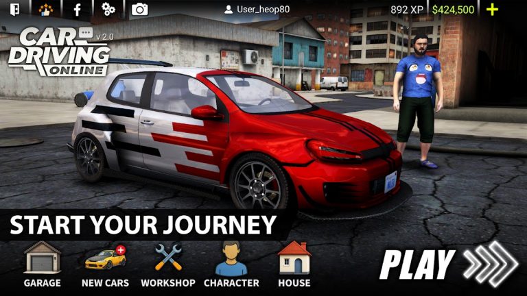 Car Driving Online: Open World для Android — скриншот 1