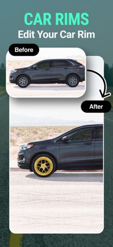 Car Rim Photo Editor для iOS — скриншот 1