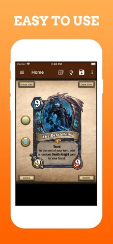 Card Maker for Hearthstone для iOS — скриншот 2