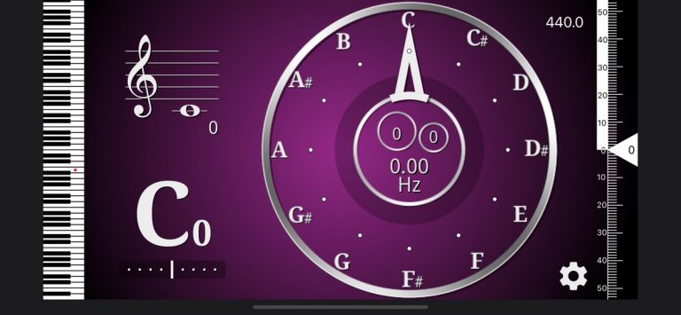 CarlTune — Chromatic Tuner для iOS — скриншот 2