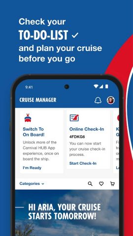 Carnival HUB для Android — скриншот 1