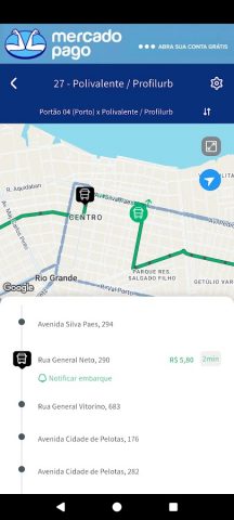 Cartão Rio Grande для Android — скриншот 4