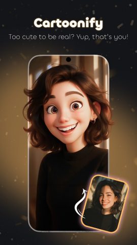 Cartoonify Me – Мультяшные для Android — скриншот 1