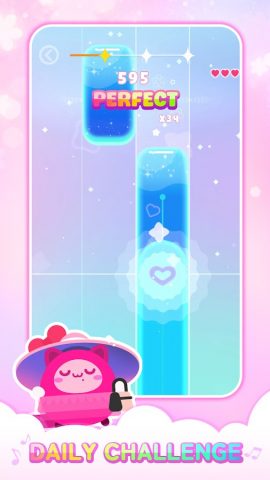 Cat Cute Tiles: игры kpop! для Android — скриншот 1