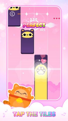 Cat Cute Tiles: игры kpop! для Android — скриншот 3