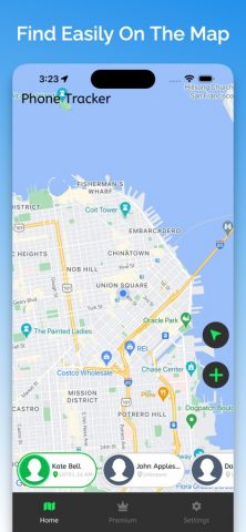 Cell Phone Location Tracker для iOS — скриншот 3