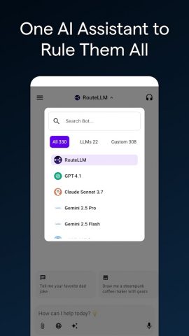 ChatLLM: AI Assistant & Chat для Android — скриншот 1