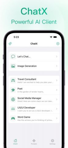ChatX — AI Chat Client Top — скриншот 1