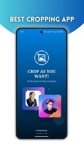 Circle Cutter Round Photo Crop для Android — скриншот 1