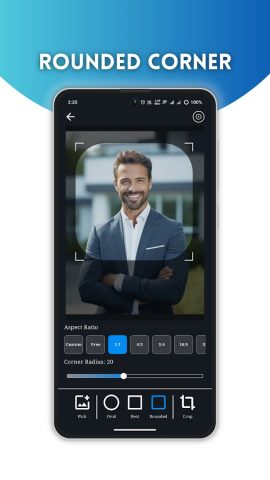 Circle Cutter Round Photo Crop для Android — скриншот 4