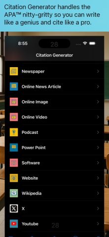 Citation Generator для iOS — скриншот 2