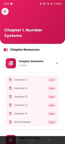 Class 9 Maths Guide 2025-26 для Android — скриншот 4