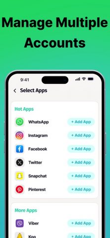Clone Apps — Parallel Space для iOS — скриншот 3
