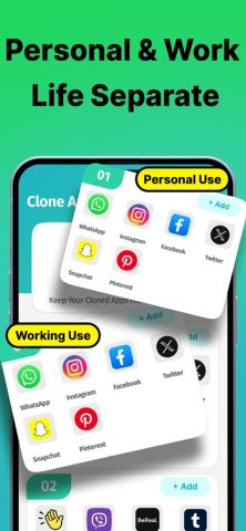 Clone Apps — Parallel Space для iOS — скриншот 4